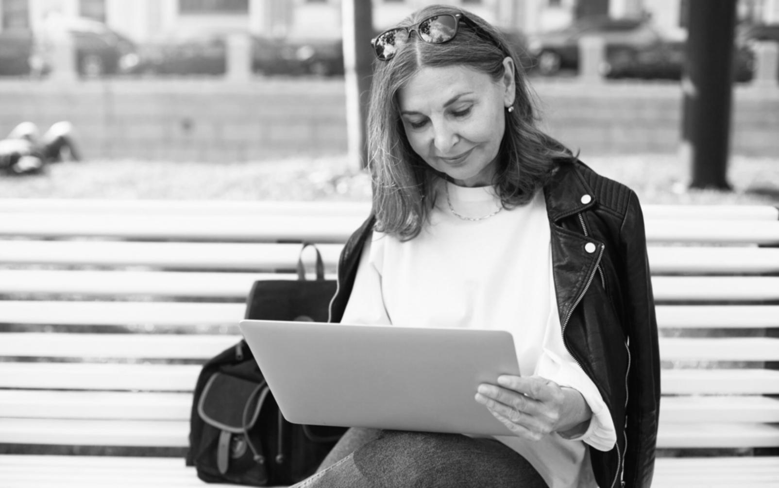 Professional reviewing leasing documentation